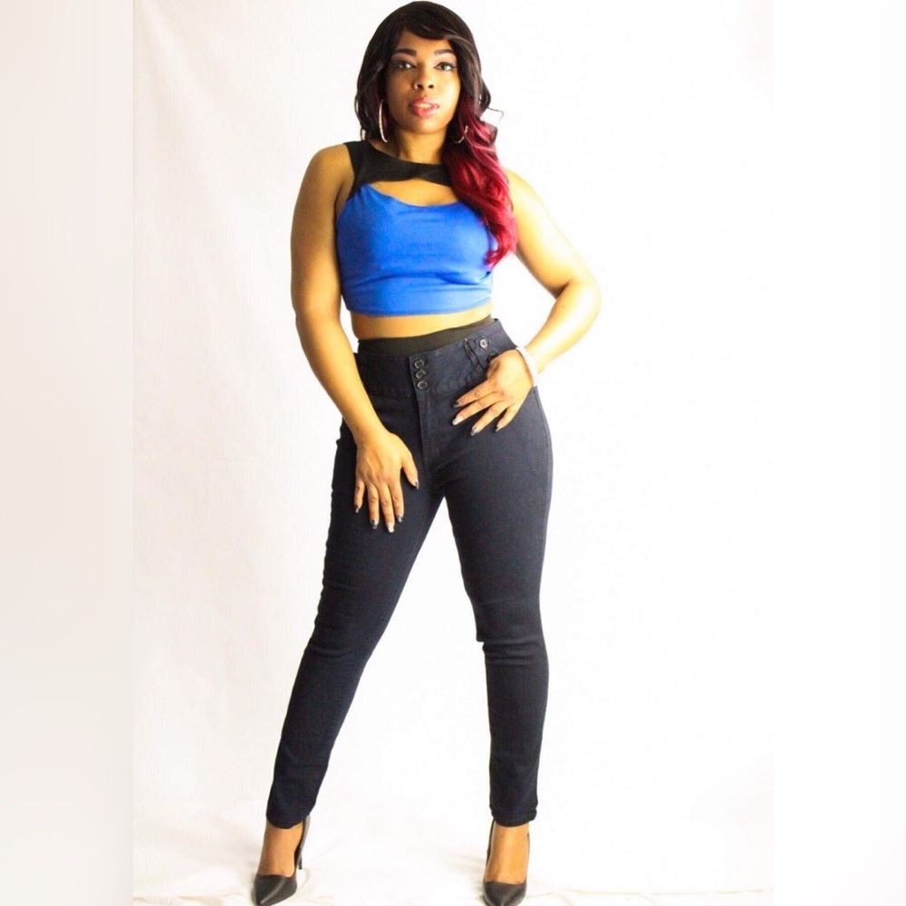 Pasion Colombian Design Plus Size Jean - Picture 4 of 8